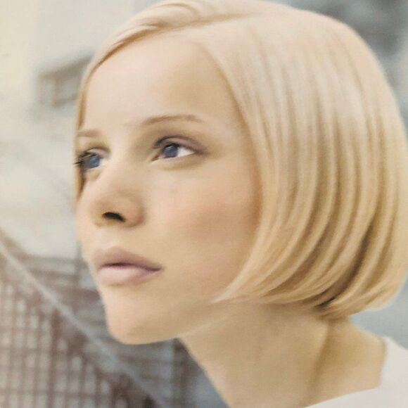 WELLA Blond Girl Framed Art Print Poster 2000 VTG - Picture 2 of 5